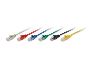 Cable Rj45 Equip U Utp Cat 6a Amarillo 10m